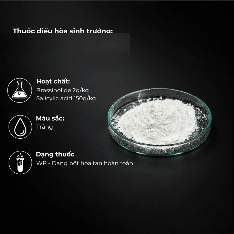 Brassinolide 2g/kg + Salicylic acid 150g/kg · WP样品