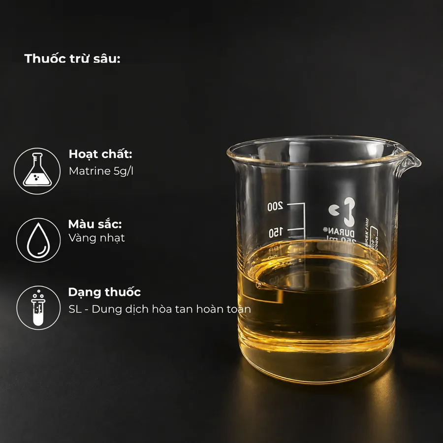 គំរូ Matrine 0,5%(w/v) · SL