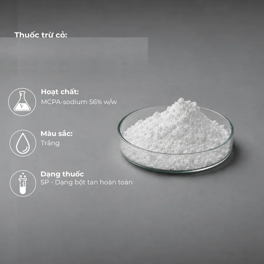 MCPA- SODIUM 56% W/W · SP样品