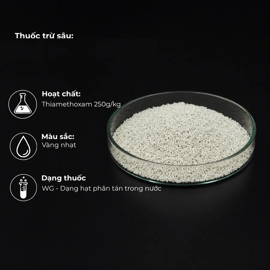 Mẫu Thiamethoxam 25% · WG