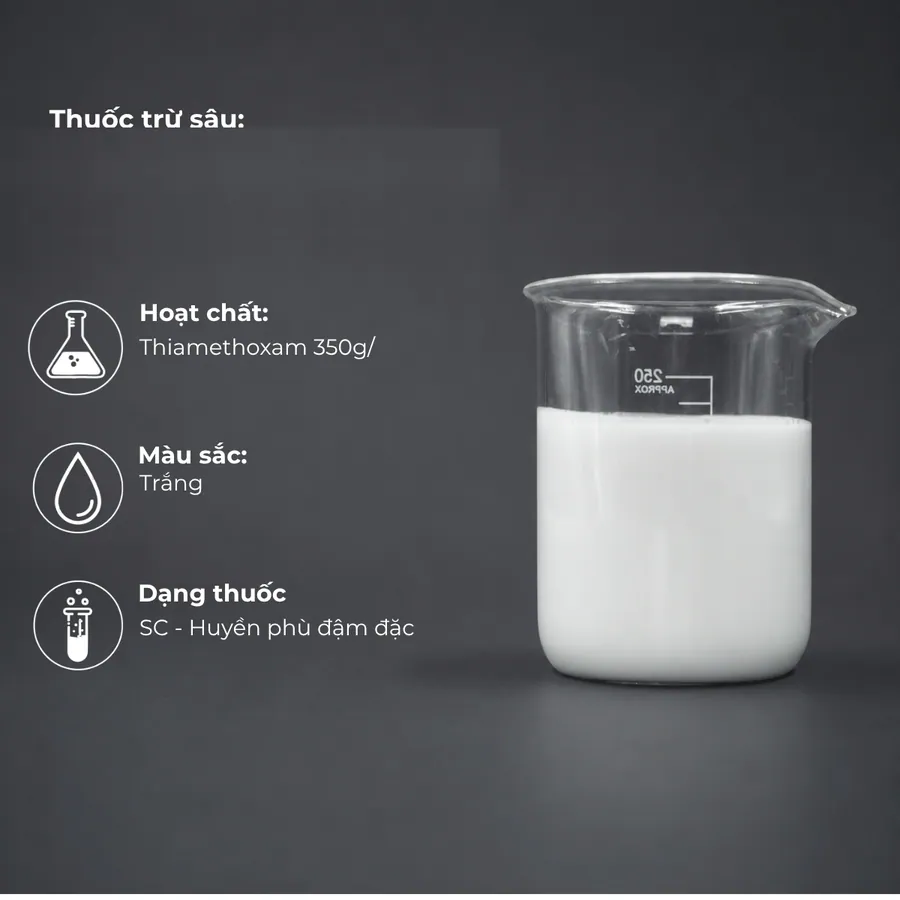 Mẫu Thiamethoxam 350g/l · SC