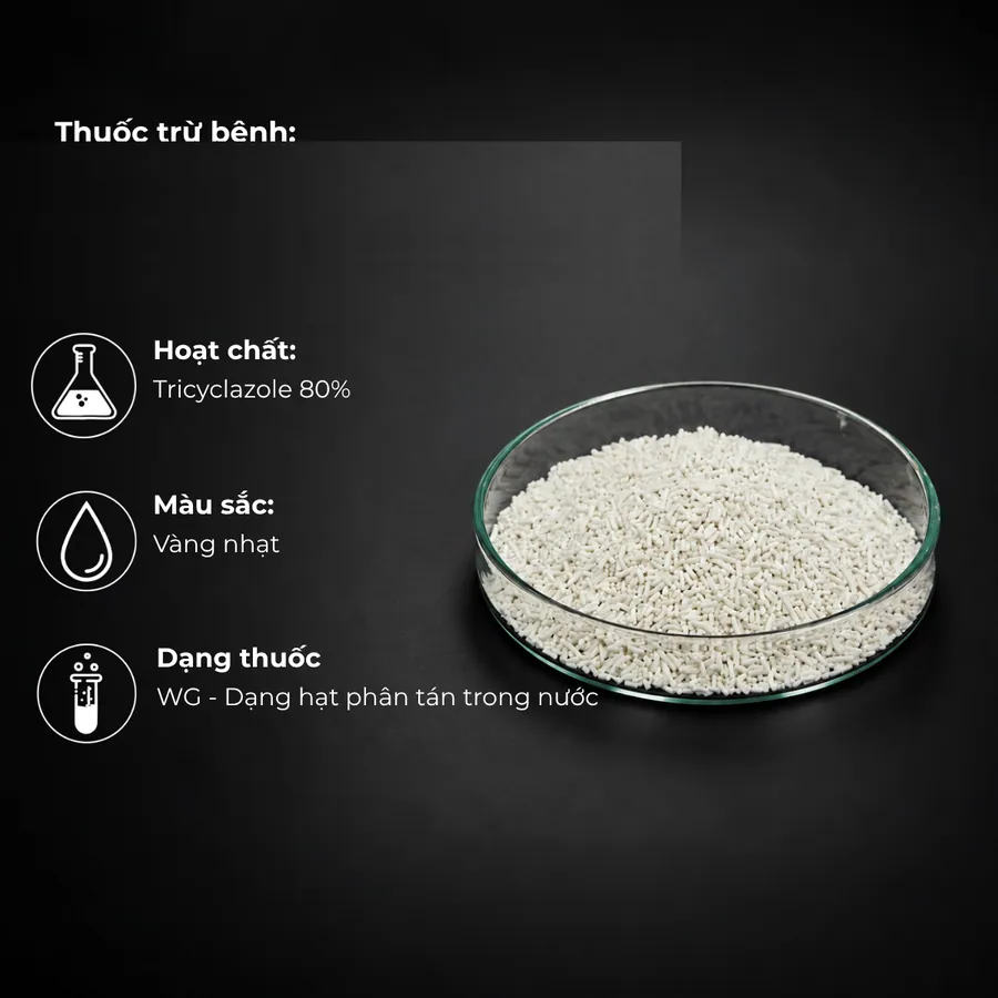 TRICYCLAZOLE 80% W/W · WG sample