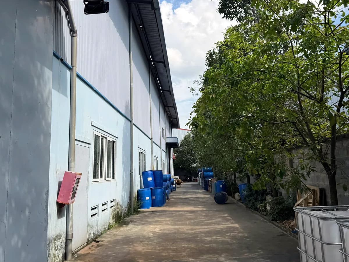 Workshop exterior at the CSA factory