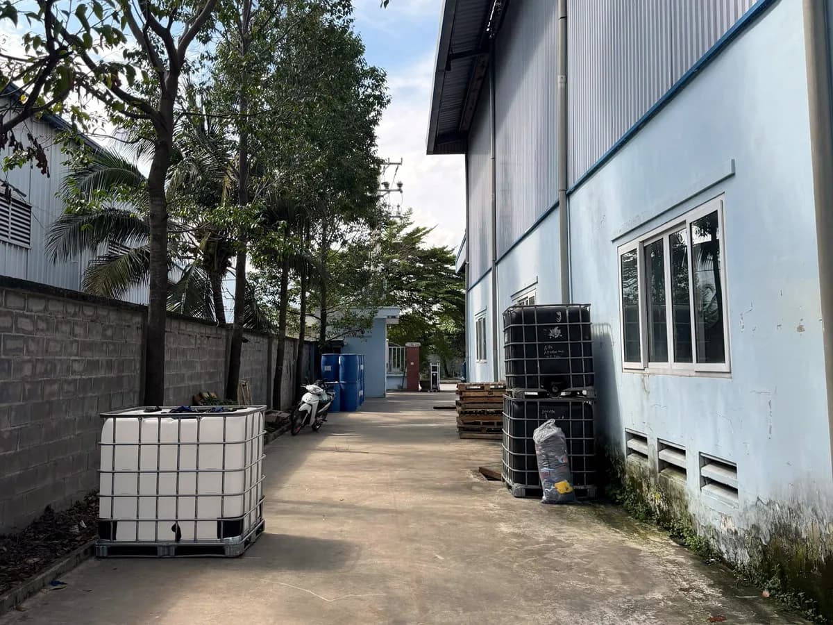 Workshop exterior at the CSA factory