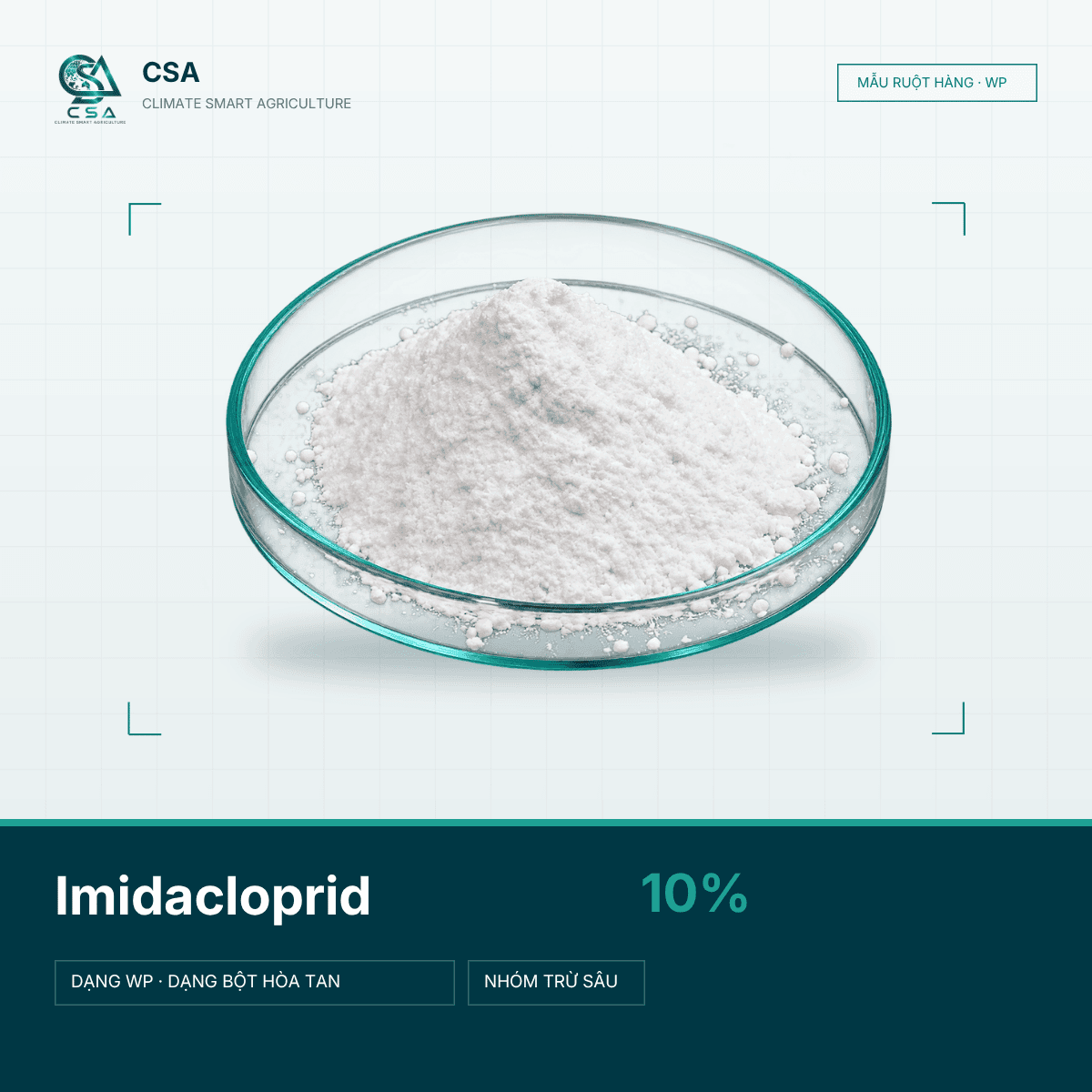 Mẫu Imidacloprid 10% · WP